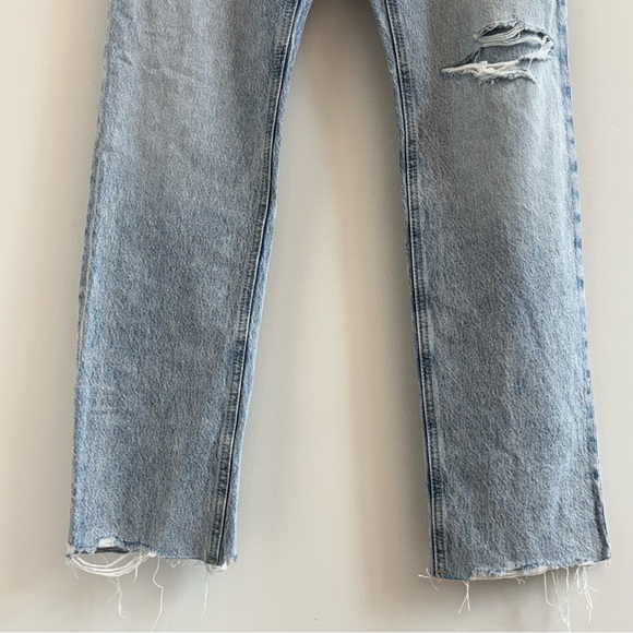 Dynamite Light Blue Distressed Women Jeans - Picture 2 of 7
